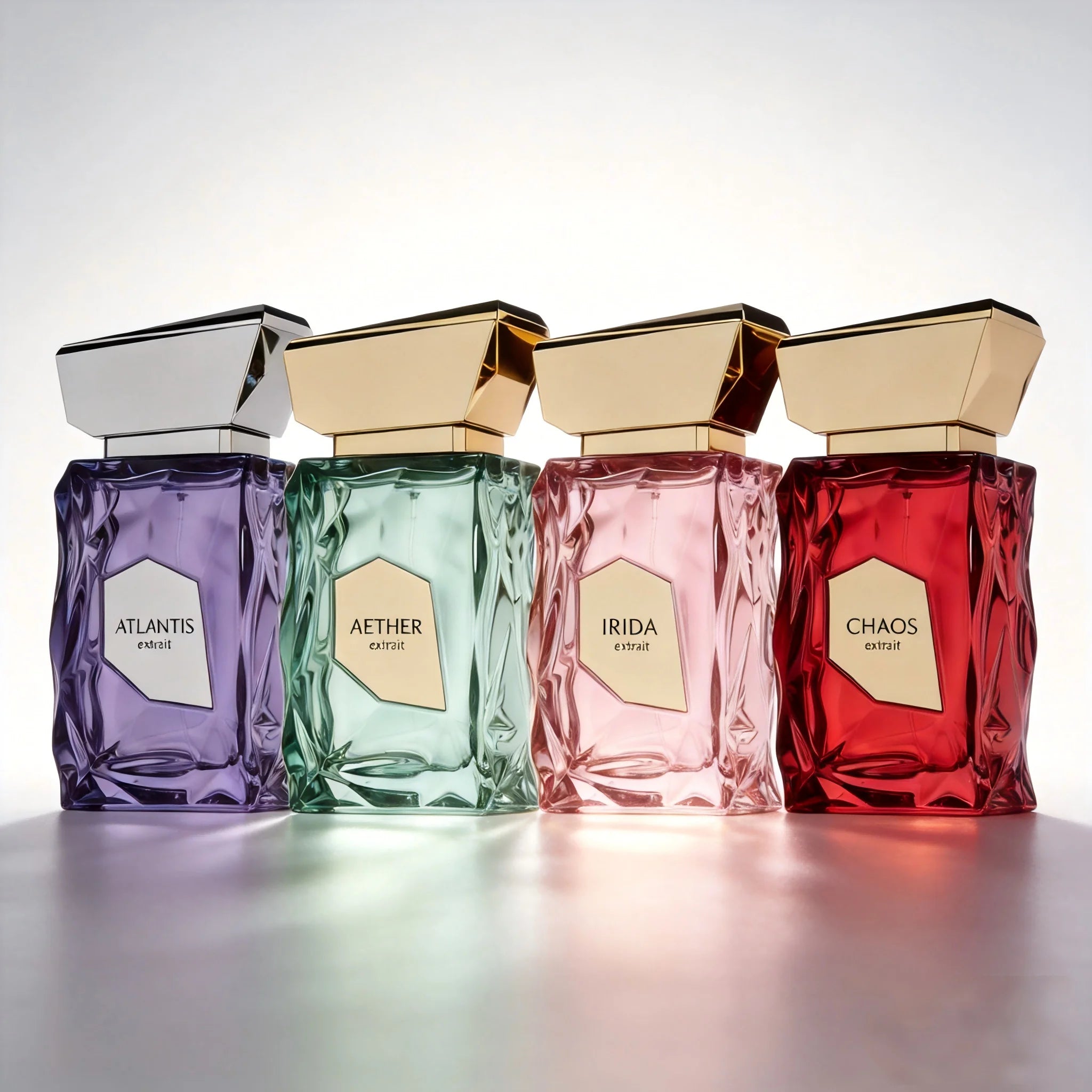 Atlantis / Aether / Irida / Chaos Extrait De Parfum |   4 Styles Extrait De Parfum, Long Lasting Unisex Fragrance